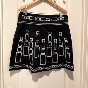 Black and White skirt